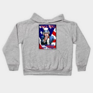 Wakanda Propaganda Poster Kids Hoodie